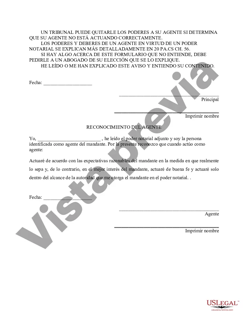 Preview Poder notarial especial o limitado para transacciones de compra de bienes raíces por parte del comprador