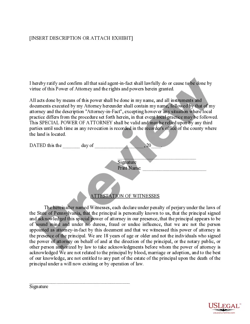Get Special or Limited Power of Attorney for Real Estate Purchase Transaction by Purchaser Preview Special or Limited Power of Attorney for Real Estate Purchase Transaction by Purchaser