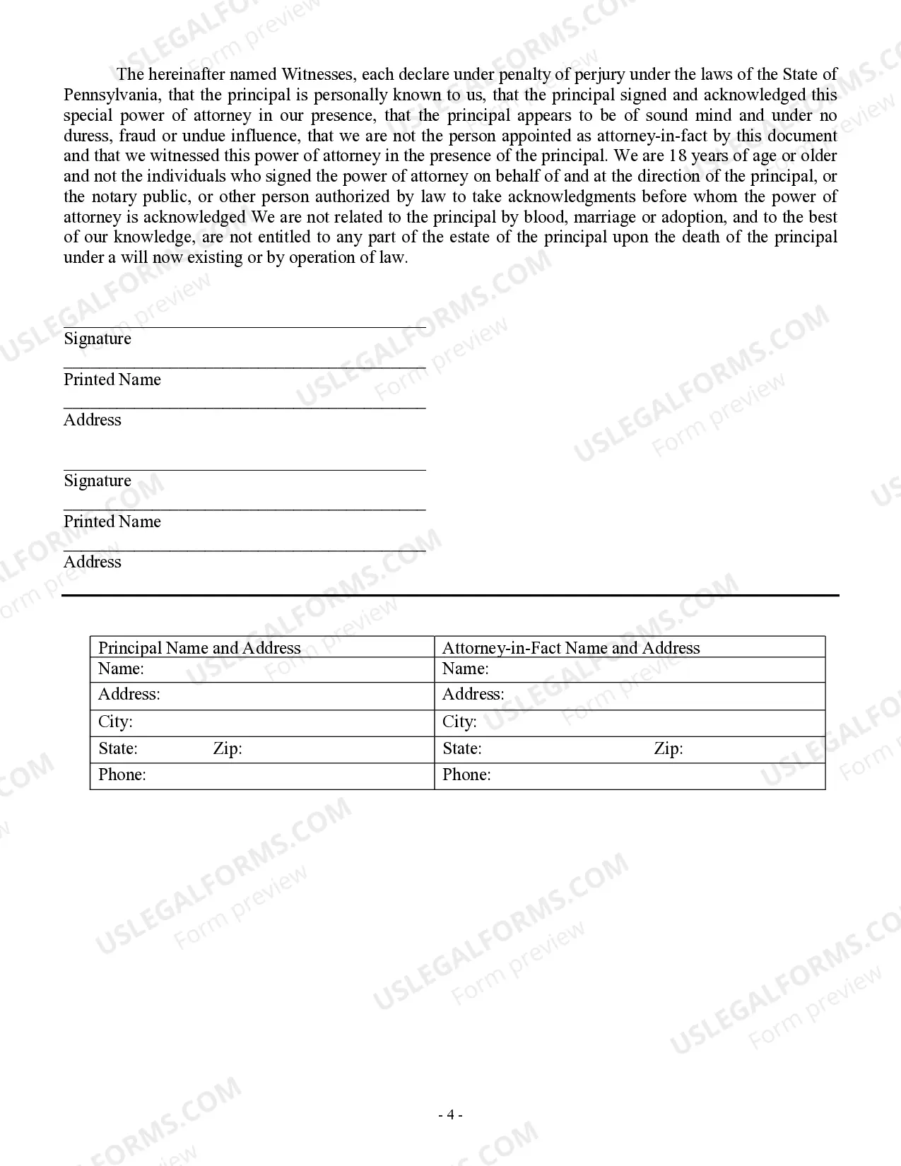 Preview Limited Power of Attorney for Stock Transactions and Corporate Powers