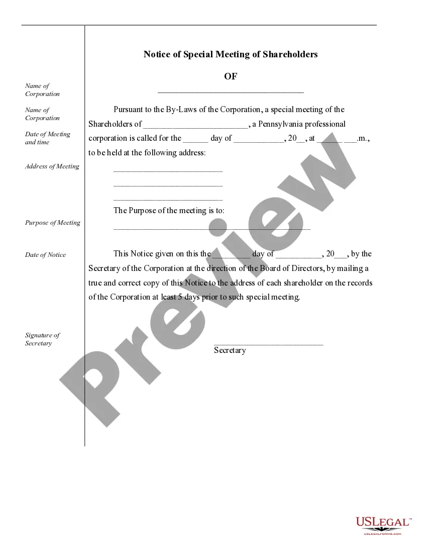 Get Sample Corporate Records for a Pennsylvania Professional Corporation Preview Sample Corporate Records for a Pennsylvania Professional Corporation