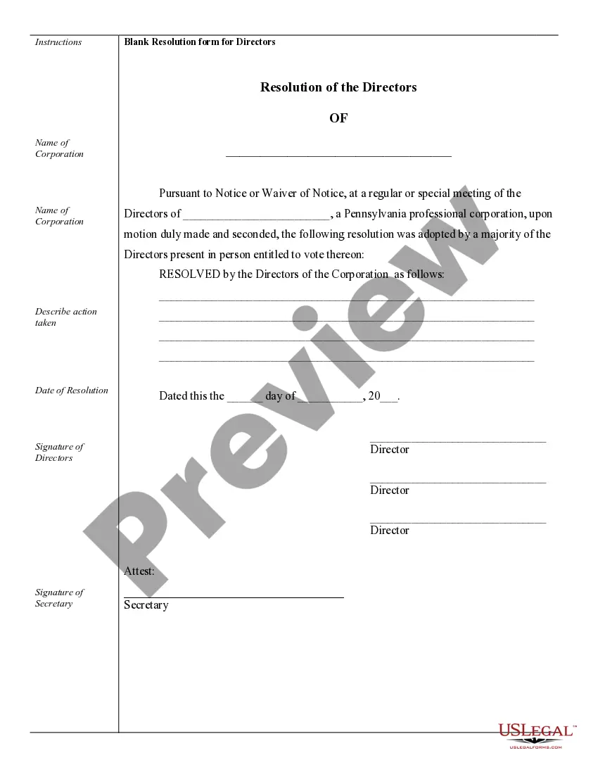 Get Sample Corporate Records for a Pennsylvania Professional Corporation Preview Sample Corporate Records for a Pennsylvania Professional Corporation