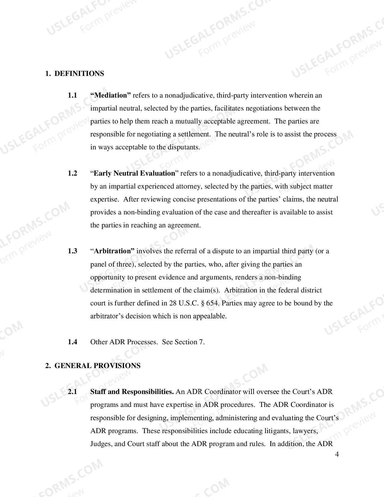 Preview Policies and Procedures