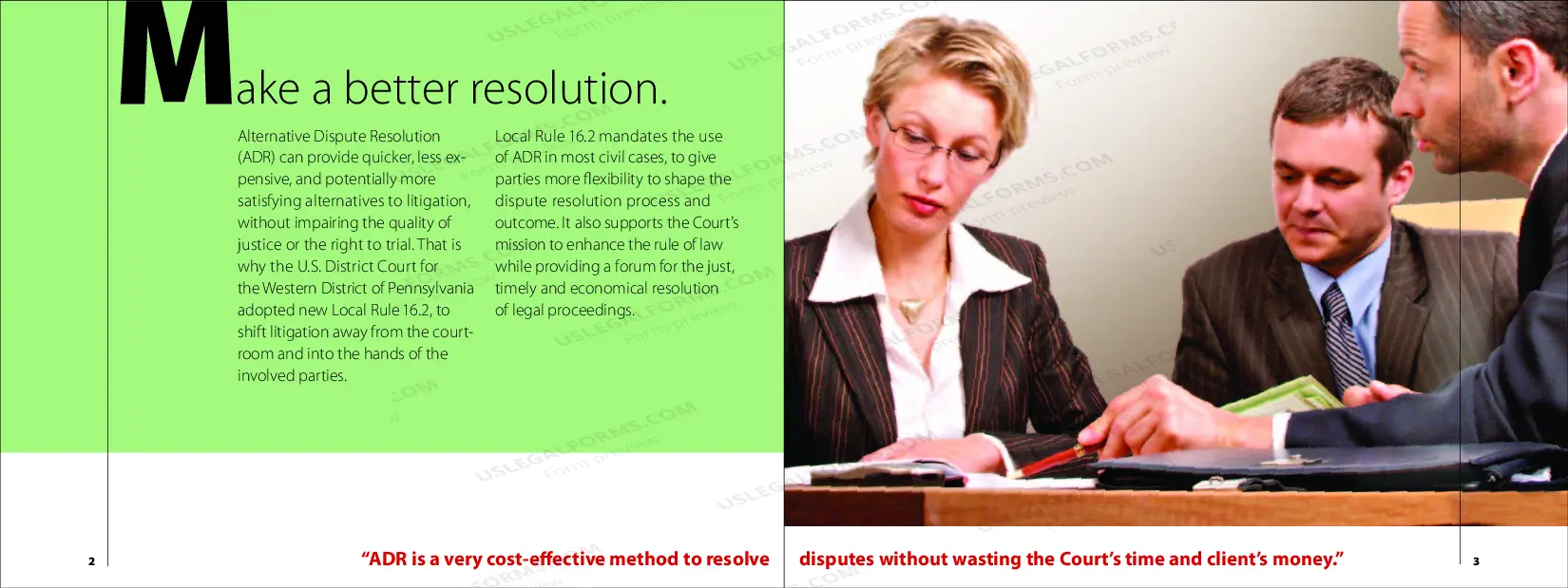 Preview informational Brochure