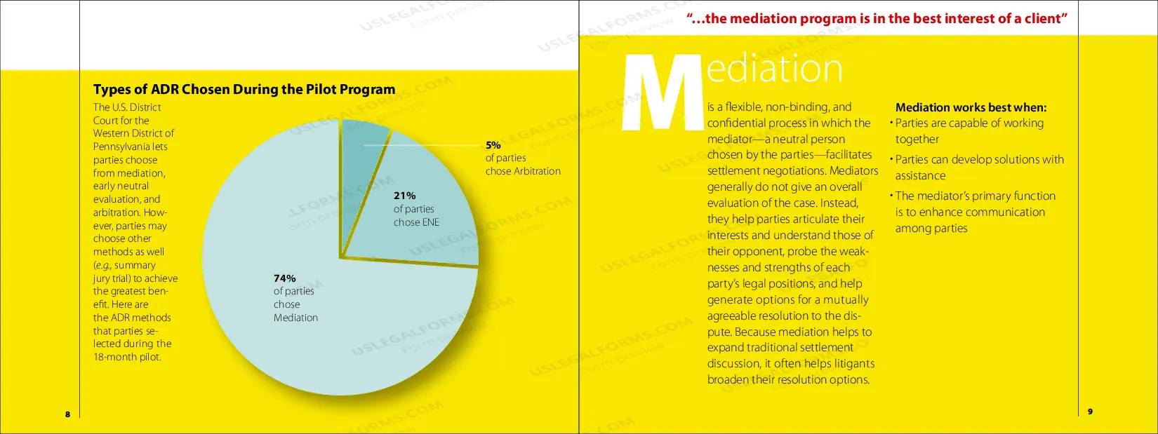 Preview informational Brochure