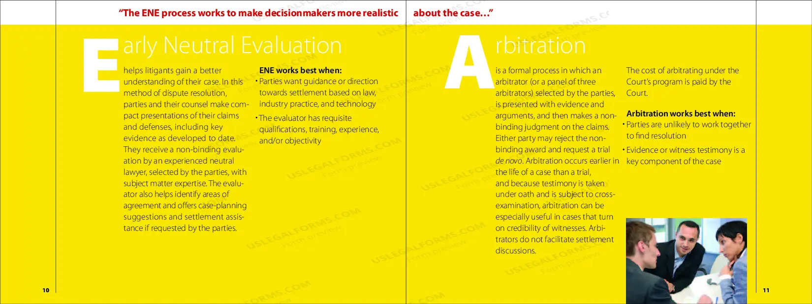 Preview informational Brochure