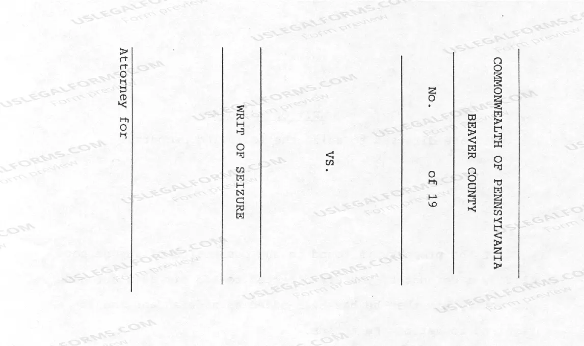 Preview Writ of Seizure