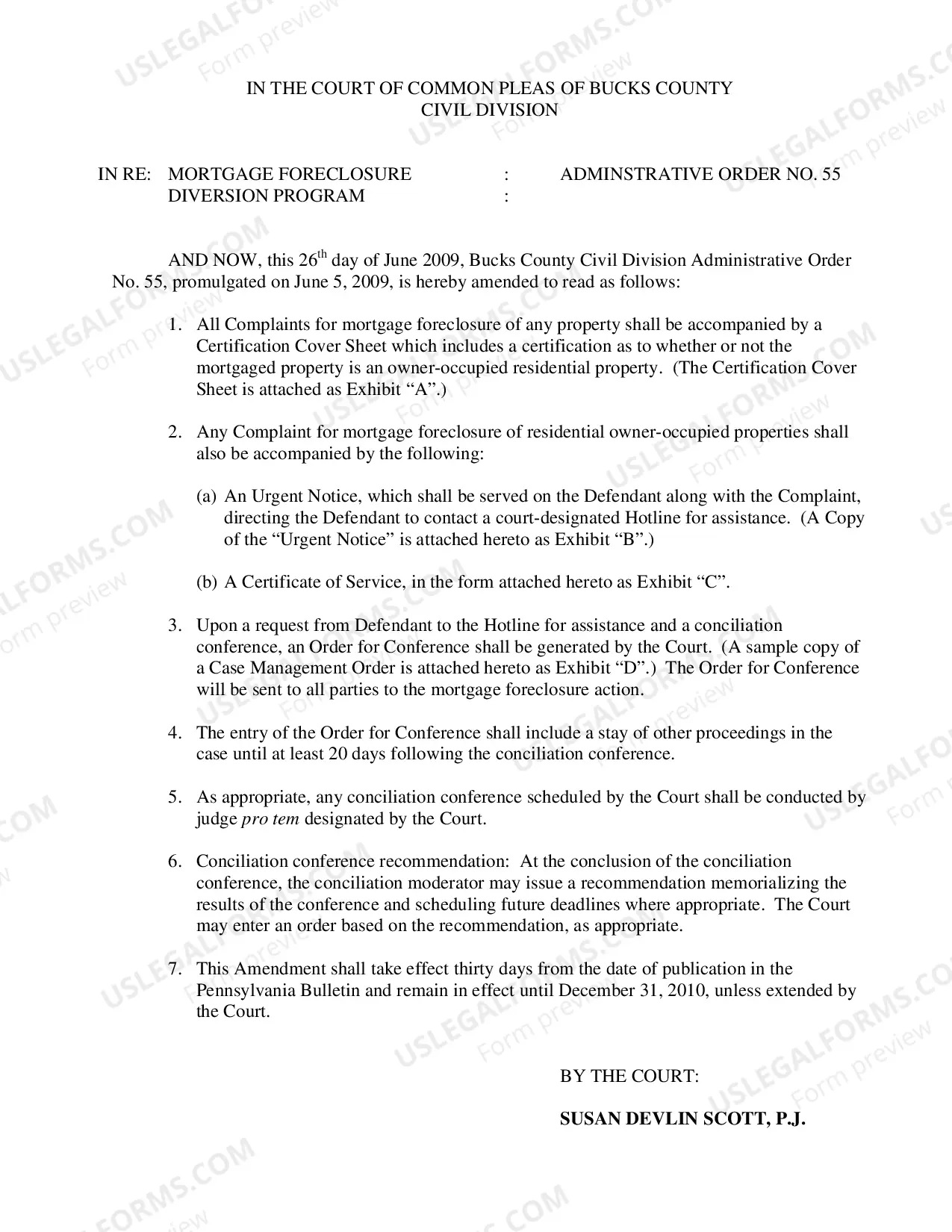 Preview Mortgage Foreclosure Diversion Program