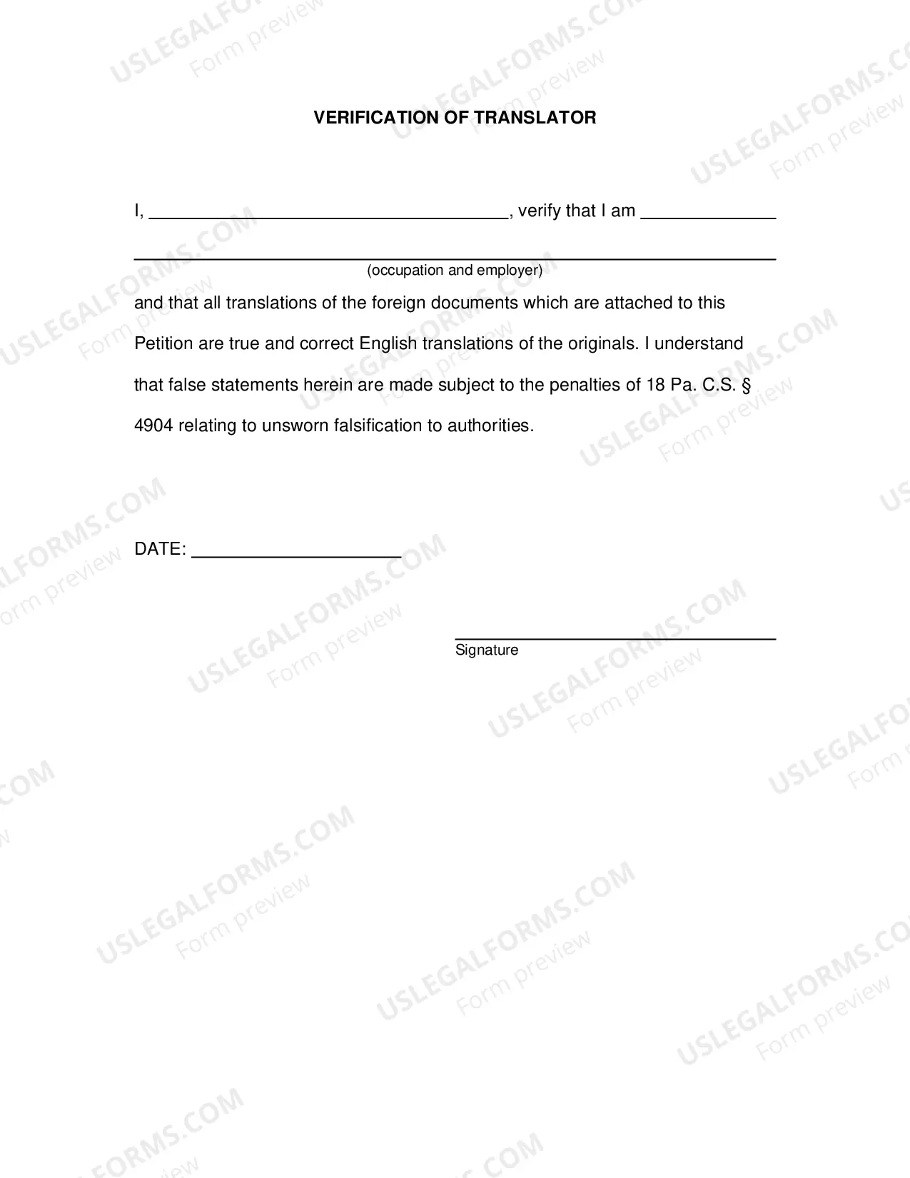 Preview Petition to Register Foreign Adoption Decree