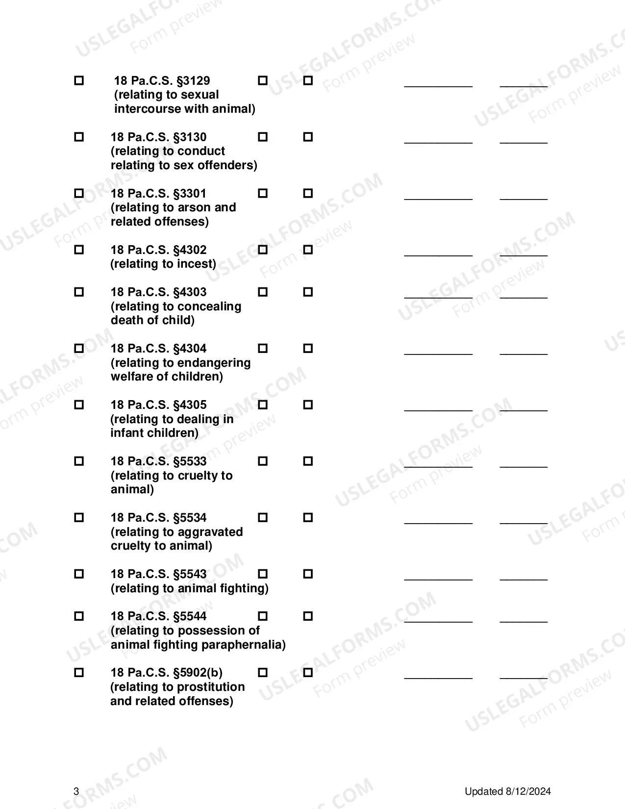 Preview Criminal Record/Abuse History Verification