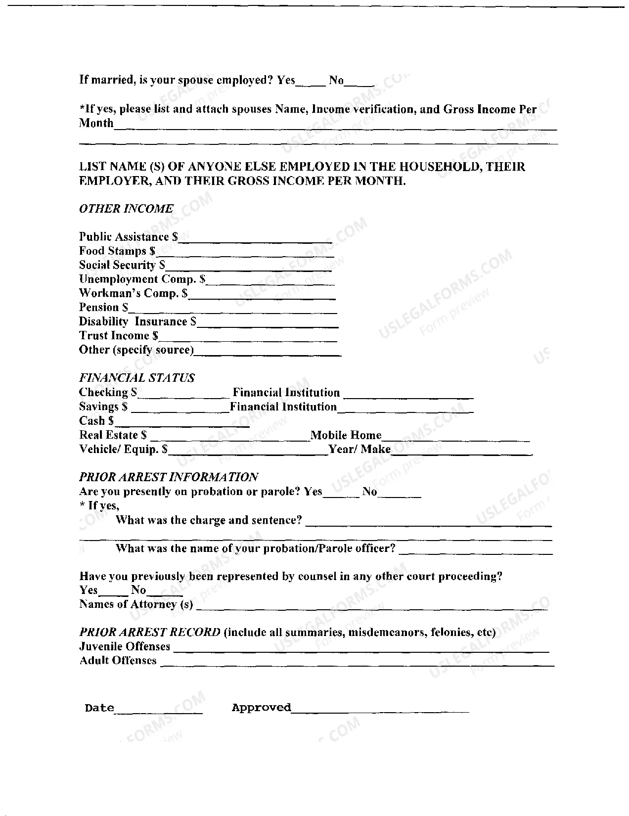 Preview Application for Public Defender