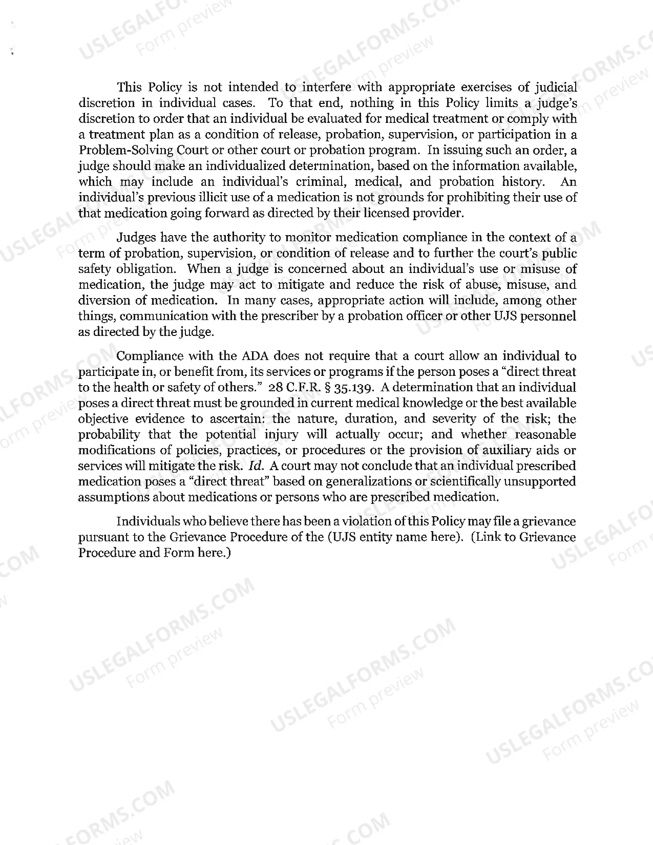 Preview ADA Policies and Forms 40th Judicial District