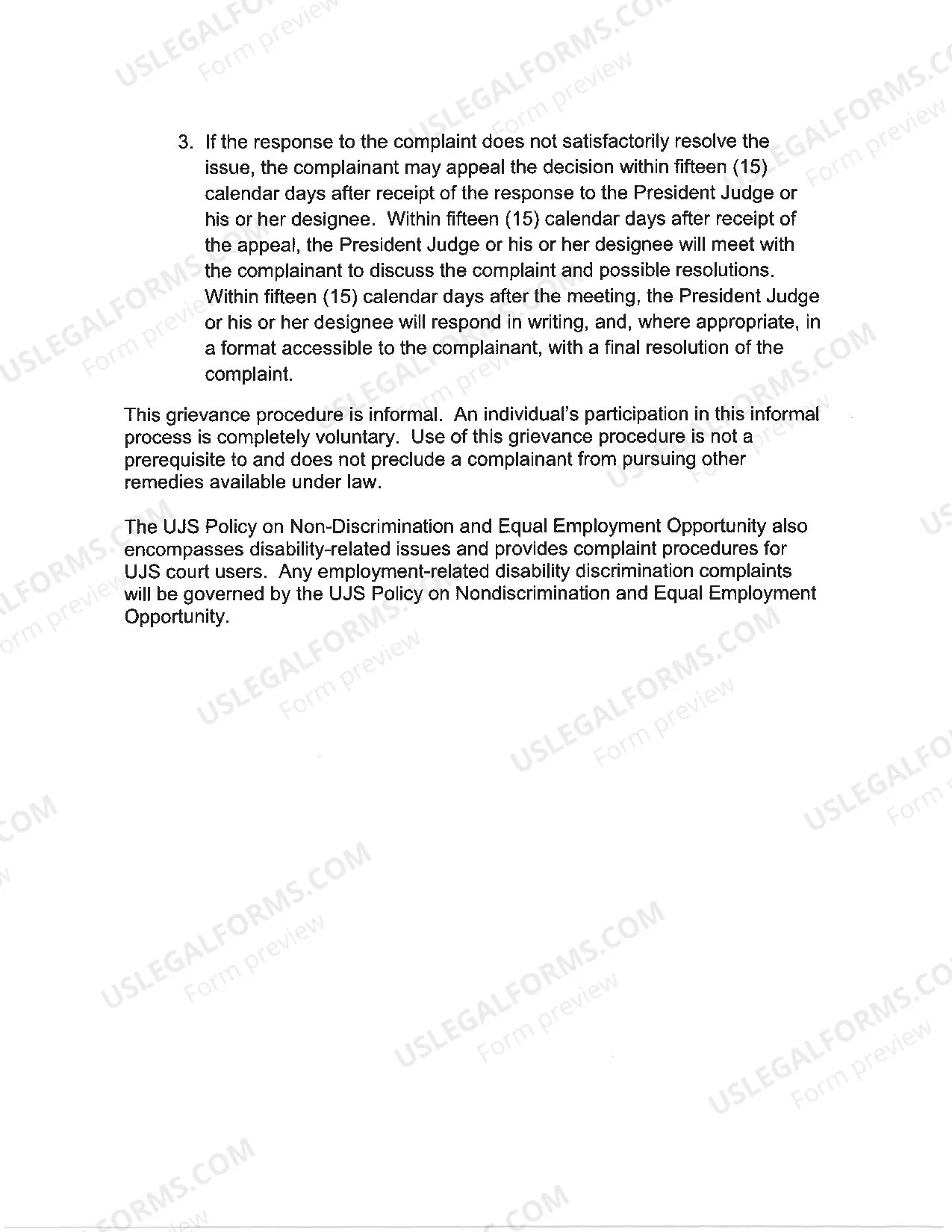 Preview ADA Policies and Forms 40th Judicial District