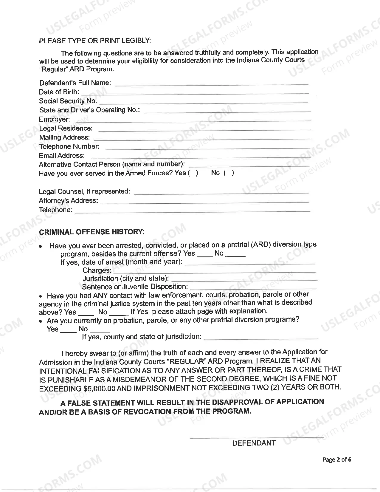 Preview ARD Application