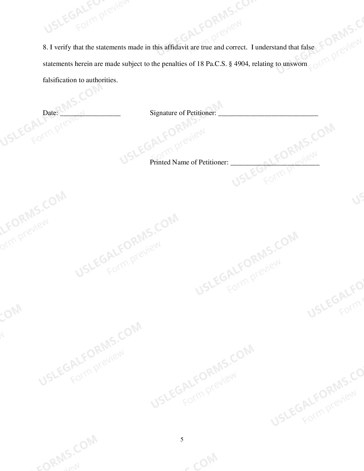 Preview Request for Waiver of Fee