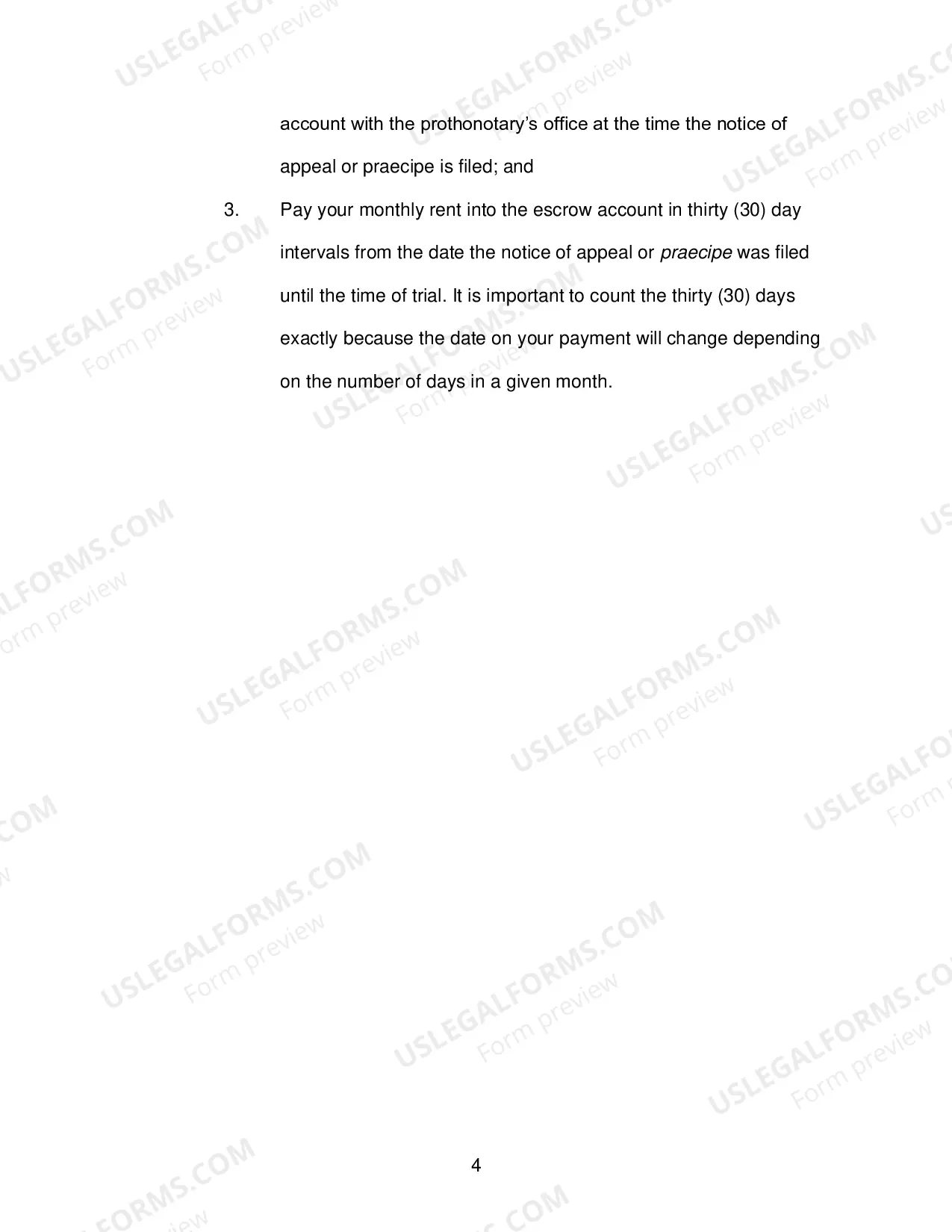 Preview Supplemental intructions for obtaining a Stay of Eviction