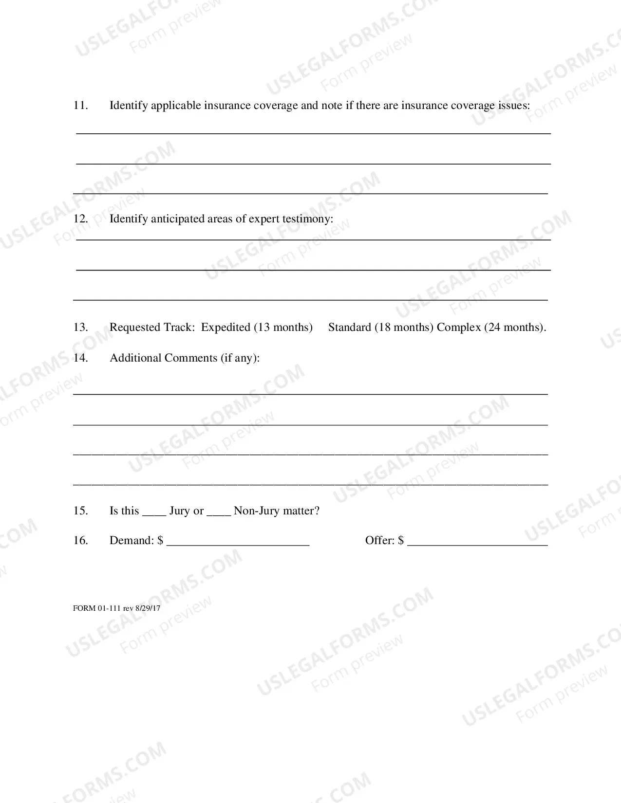 Preview Case Management Conference Memorandum Commerce Case Management