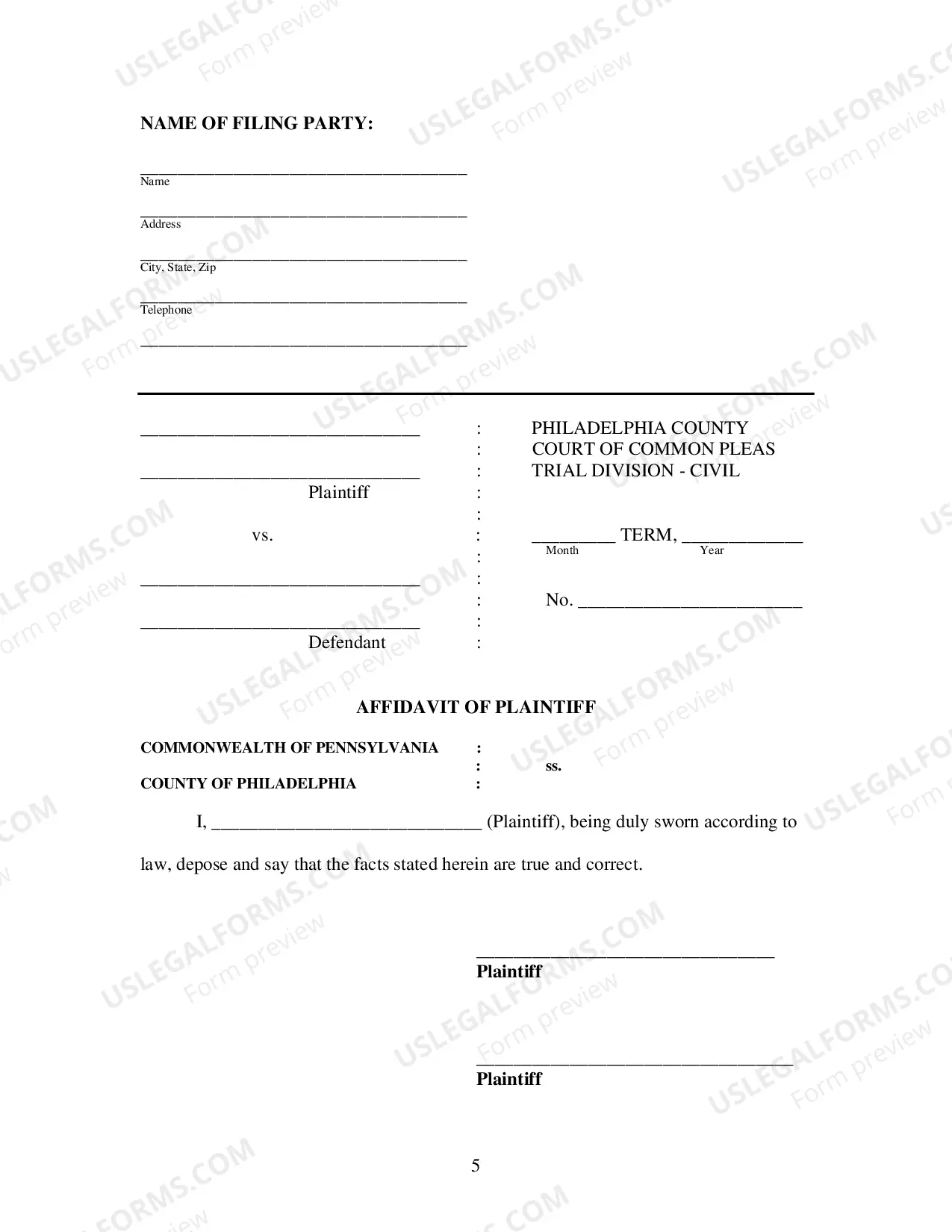 Preview Fraudulent Conveyance Quiet Title Packet