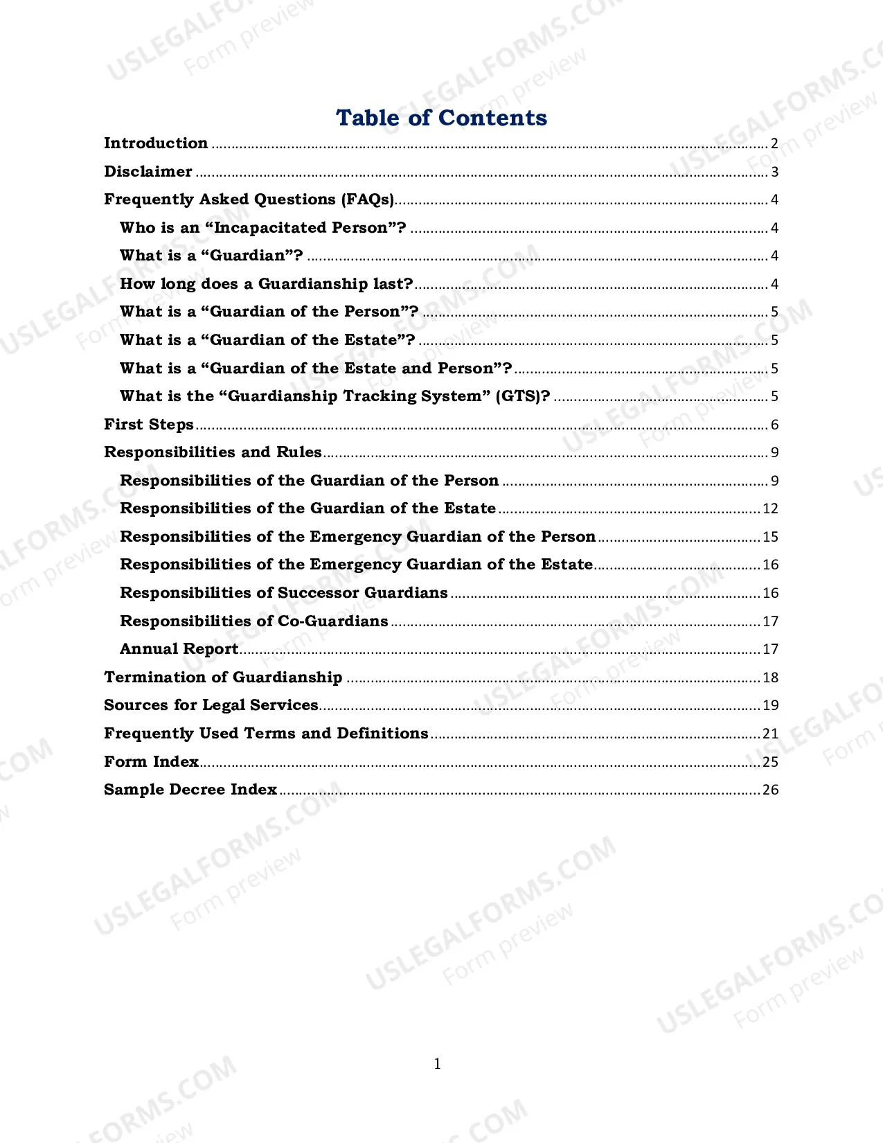 Preview Guardian's Manual