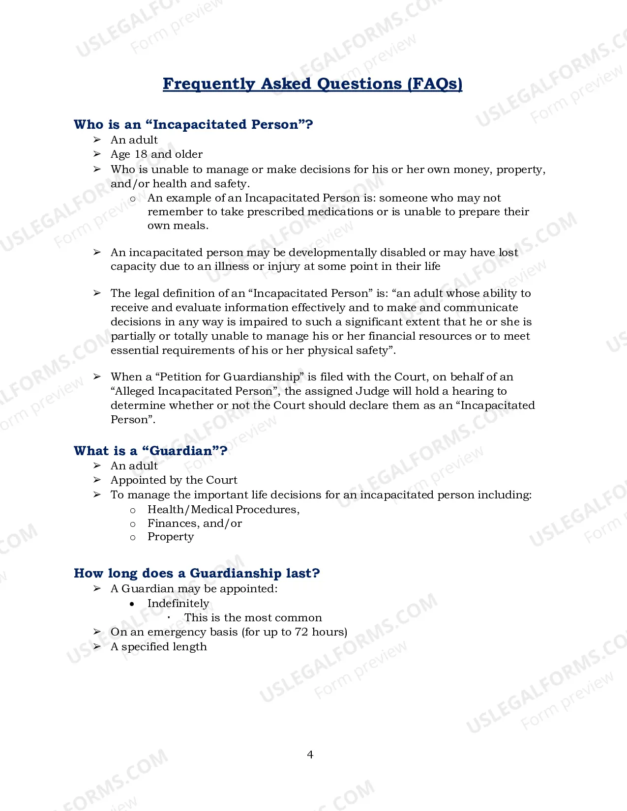 Preview Guardian's Manual
