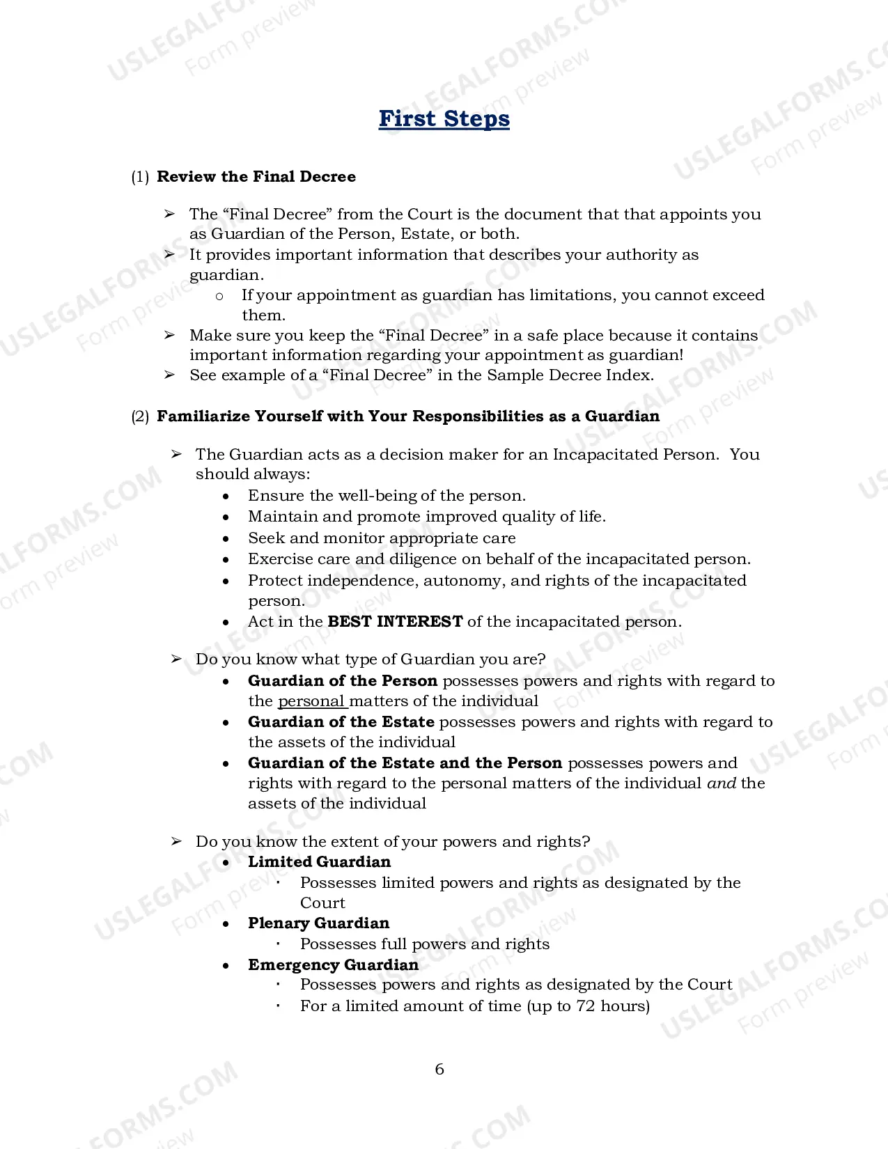 Preview Guardian's Manual