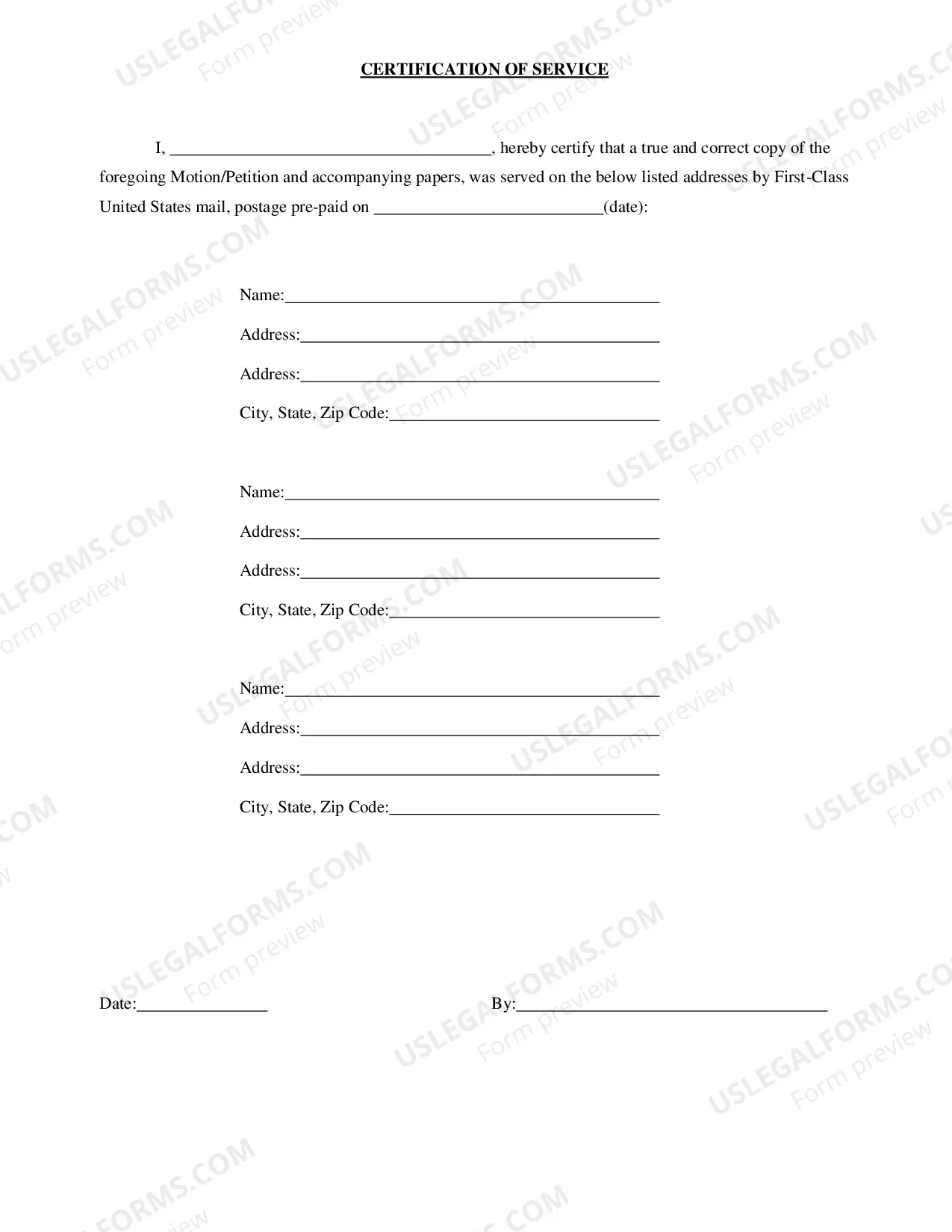 Preview Motion For Title of Vehicle
