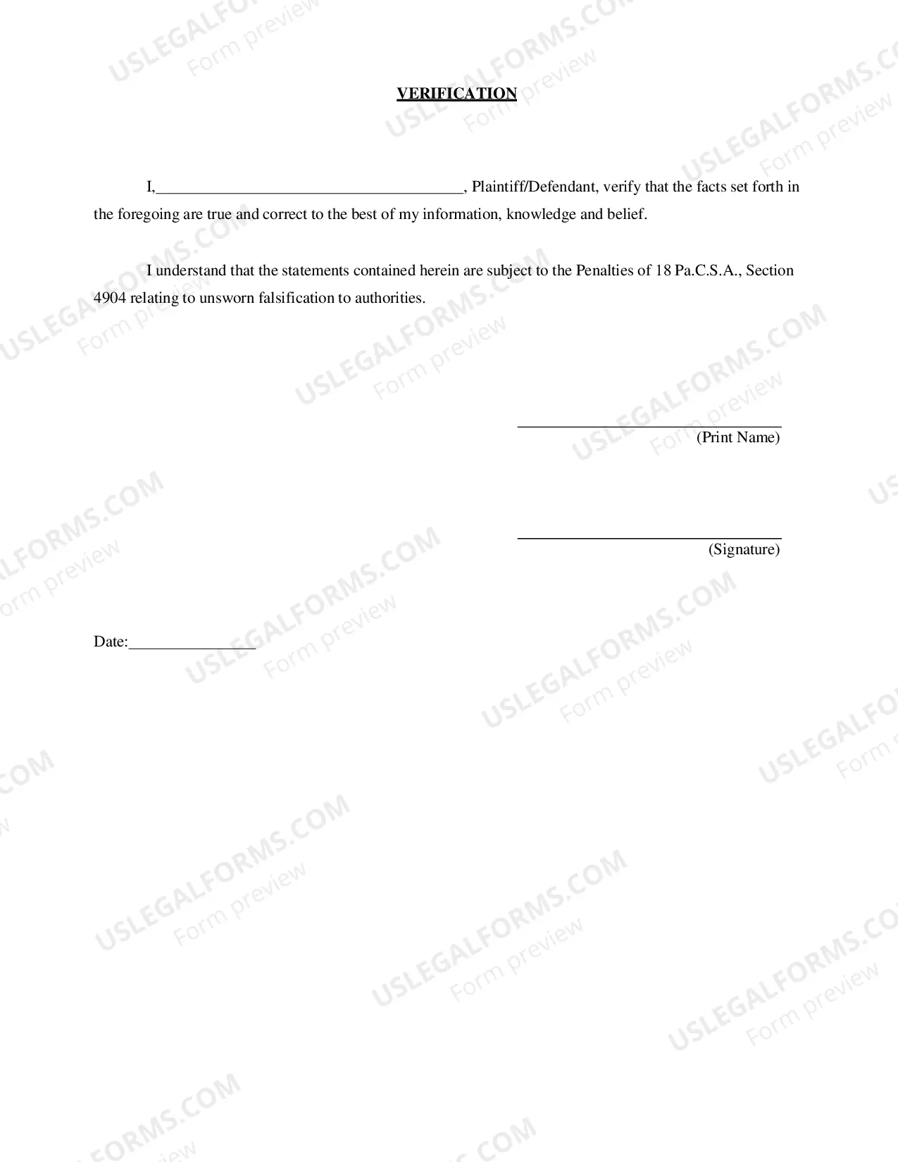Preview Motion Petition Packet