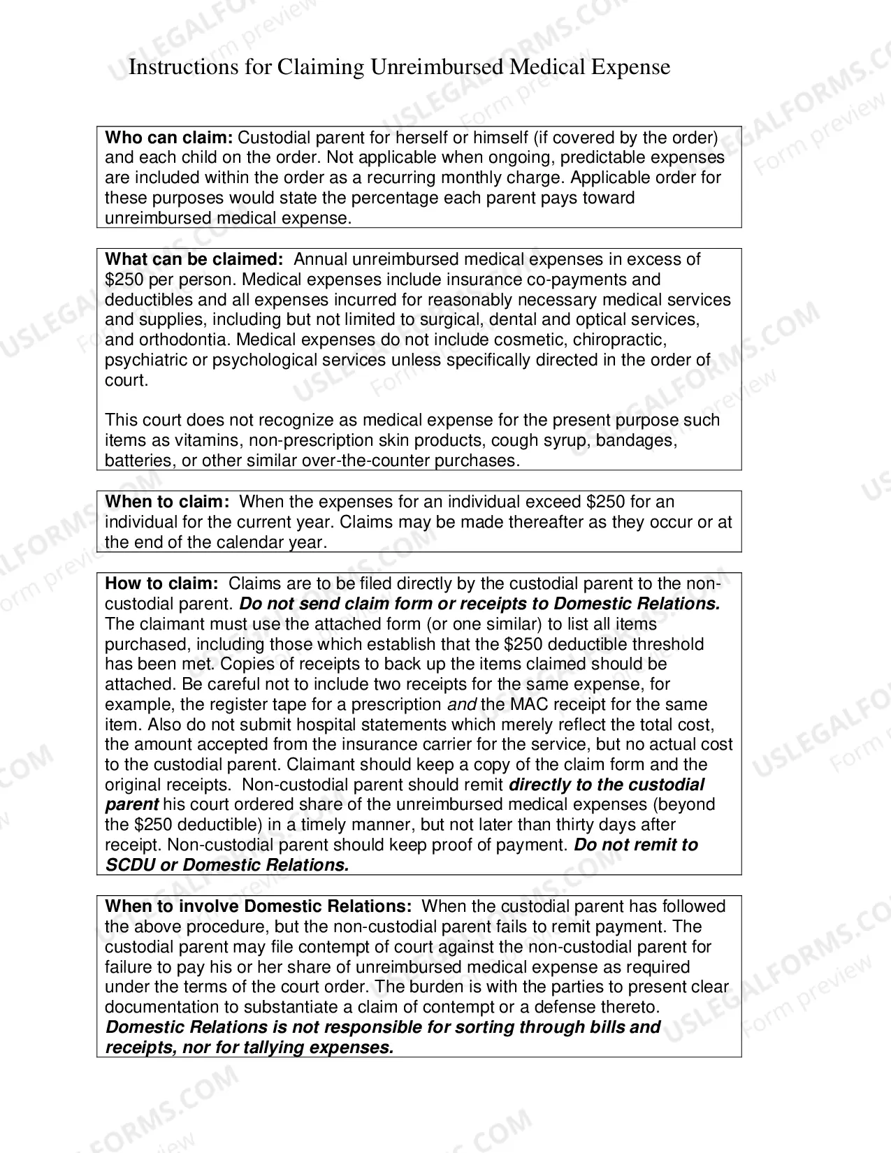 Preview Medical Data Sheet