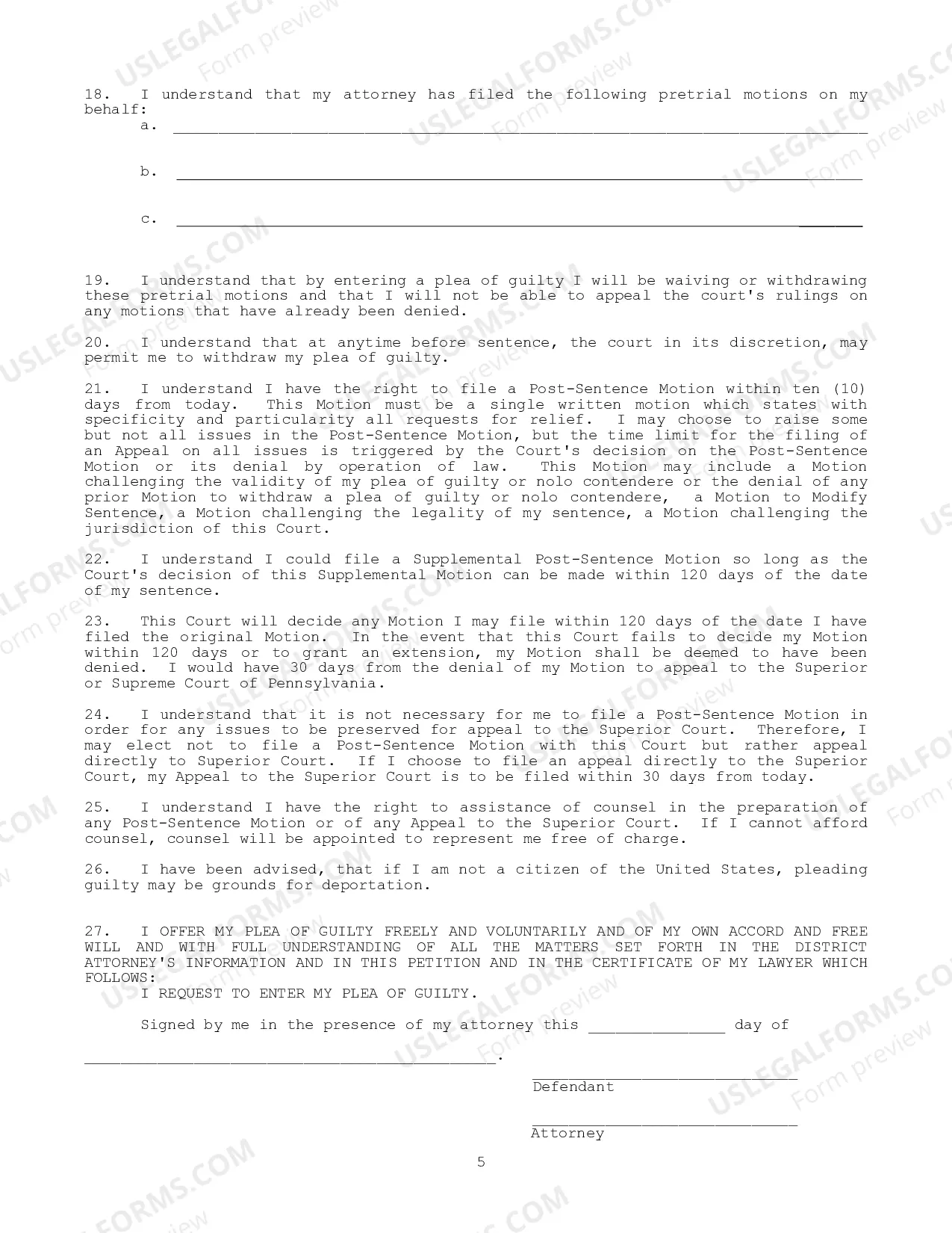 Preview Petition For Probation Without Verdict