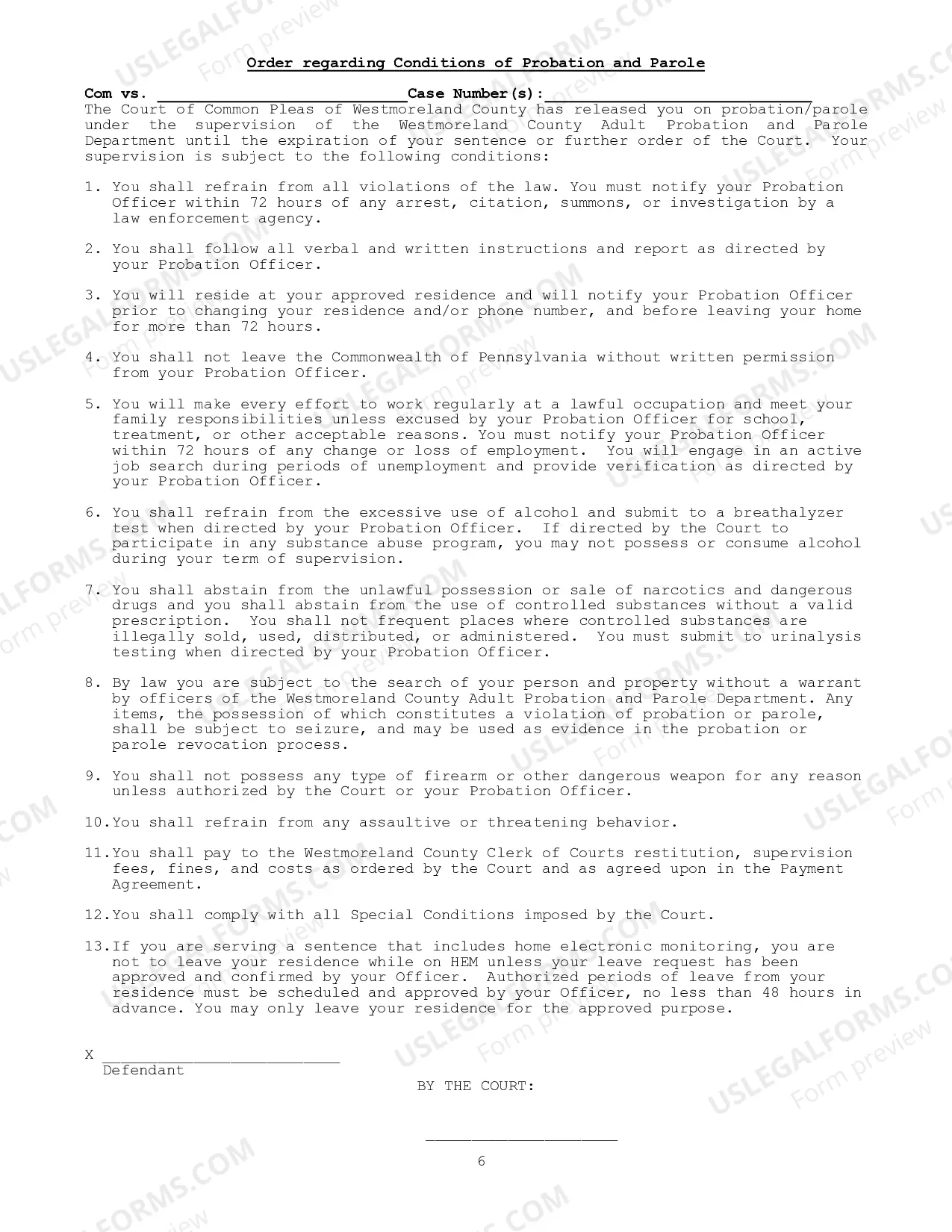 Preview Petition For Probation Without Verdict