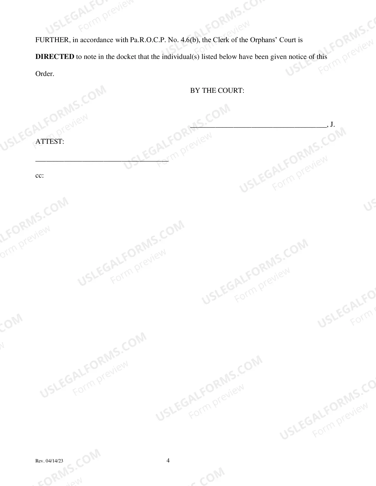 Preview Confirm Consent Packet