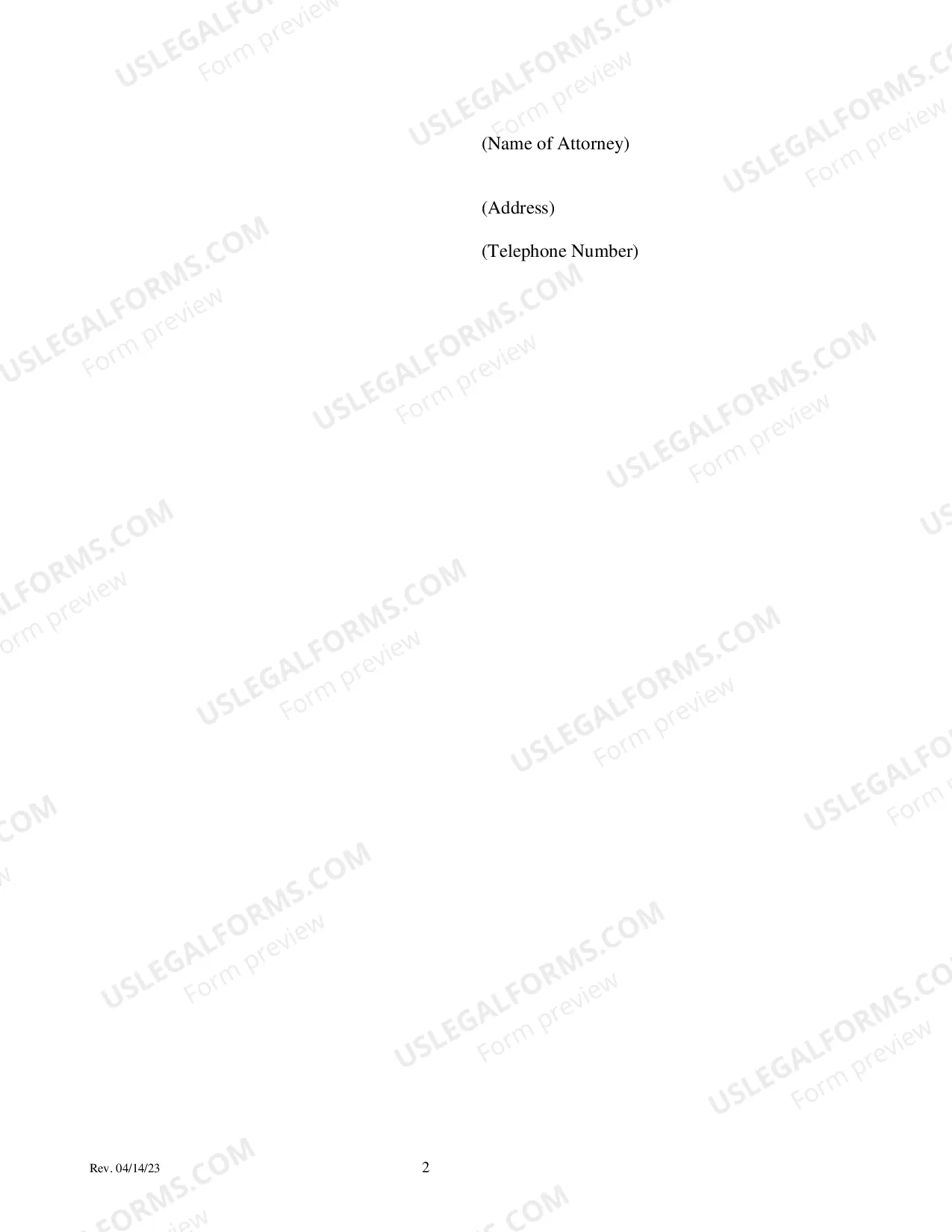 Preview Adoption - Confirmed Consent Petition