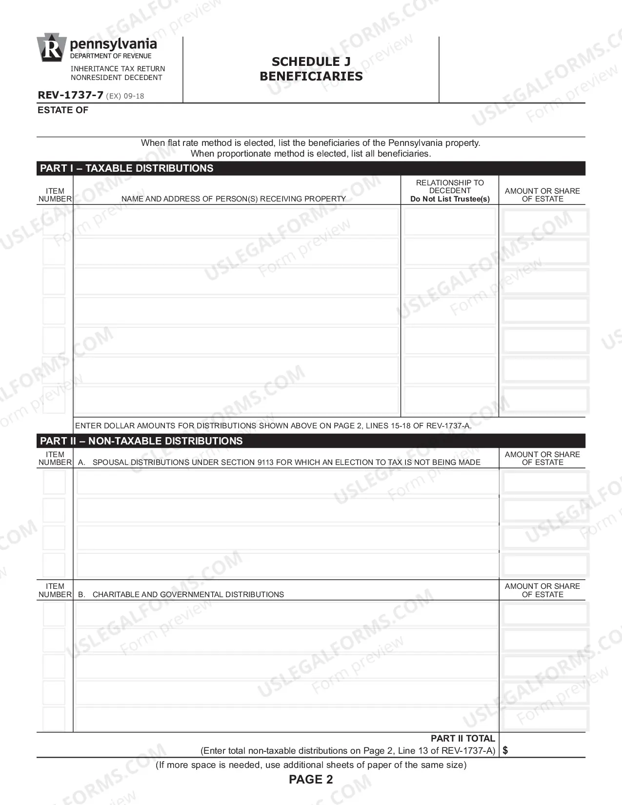 Preview REV-1737-7 -- Schedule I/Schedule J