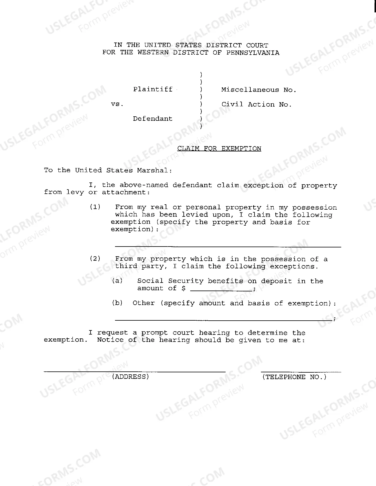 Preview Writ of Execution for Garnishment
