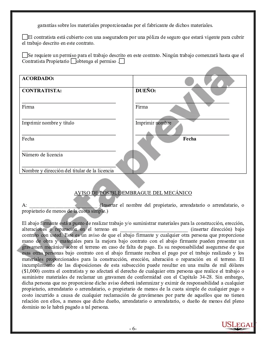 Preview Contrato marco para contratista