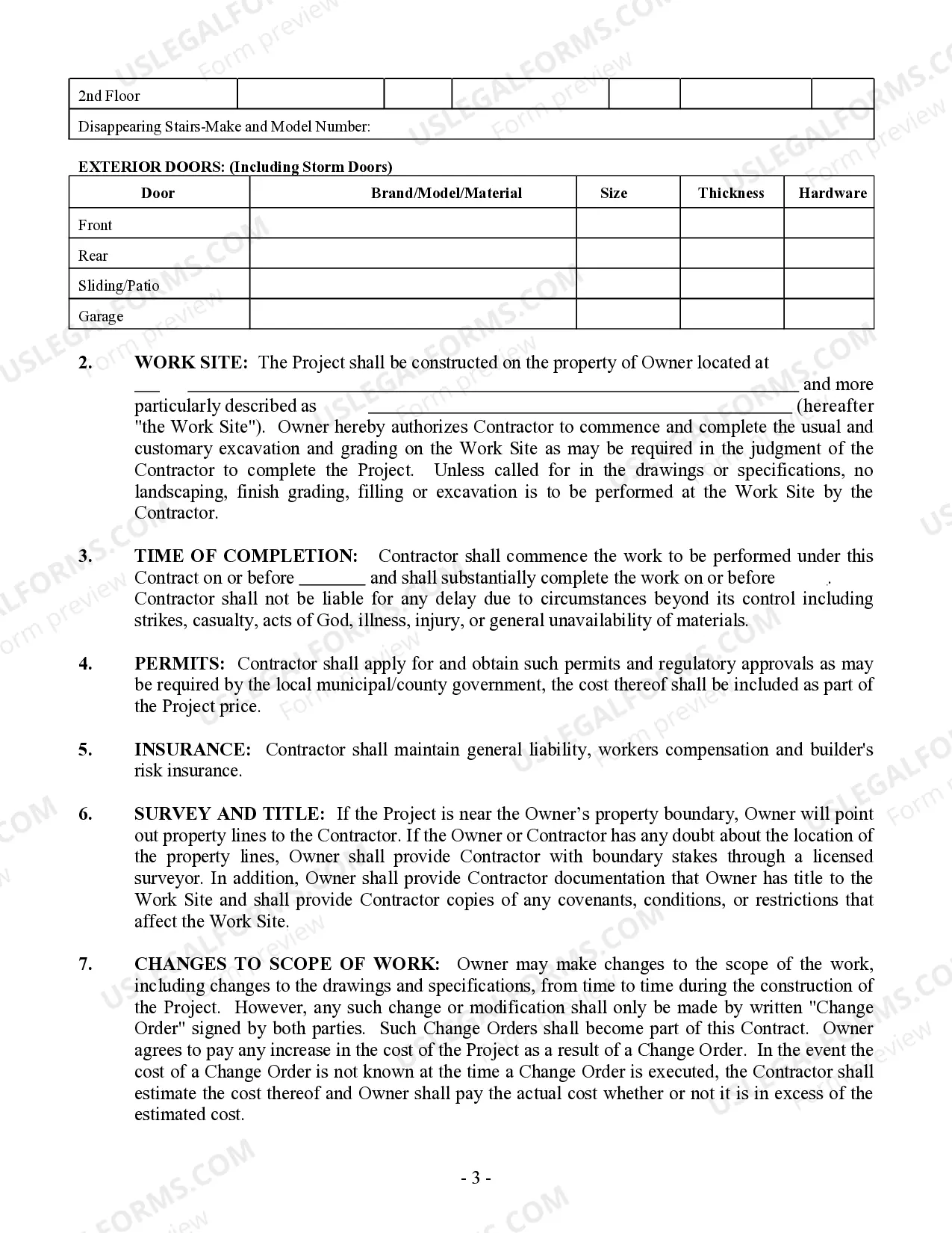 Preview Framing Contract for Contractor