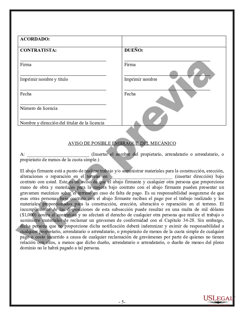 Preview Contrato de Refrigeración para Contratista