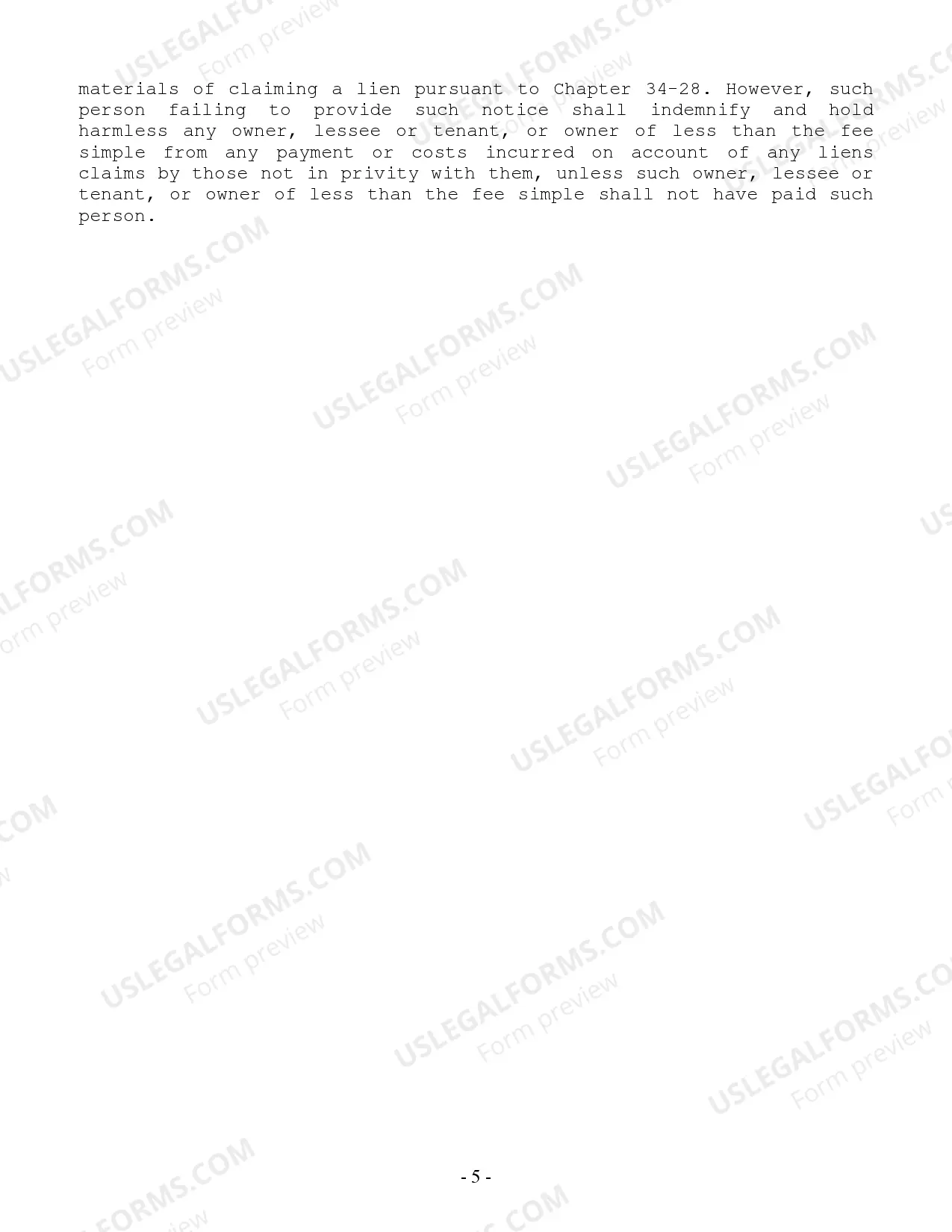 Preview Brick Mason Contract for Contractor