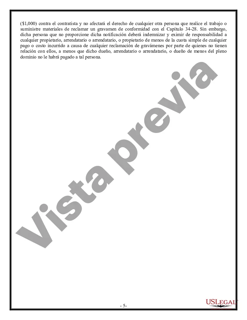 Preview Contrato de techado para contratista