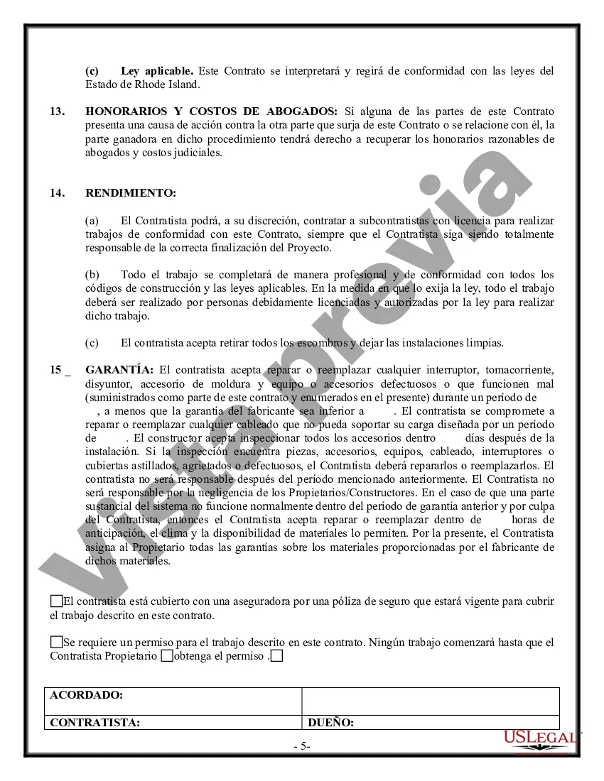 Preview Contrato Eléctrico para Contratista