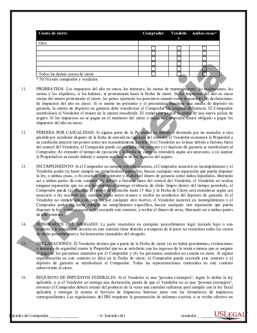 Preview Contrato de Compraventa de Bienes Inmuebles sin Corredor para Acuerdo de Venta de Casa Residencial