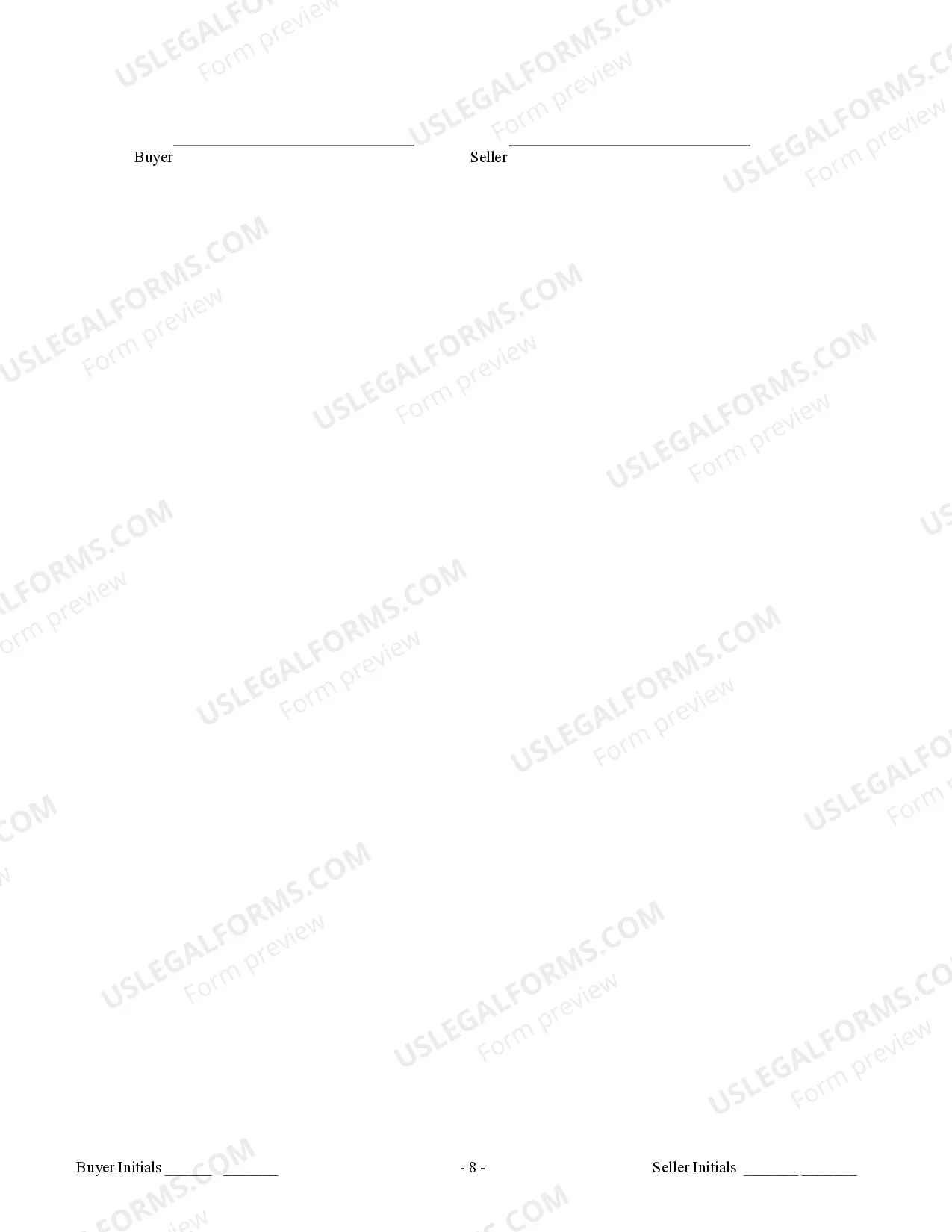 Preview Contract for Sale and Purchase of Real Estate with No Broker for Residential Home Sale Agreement