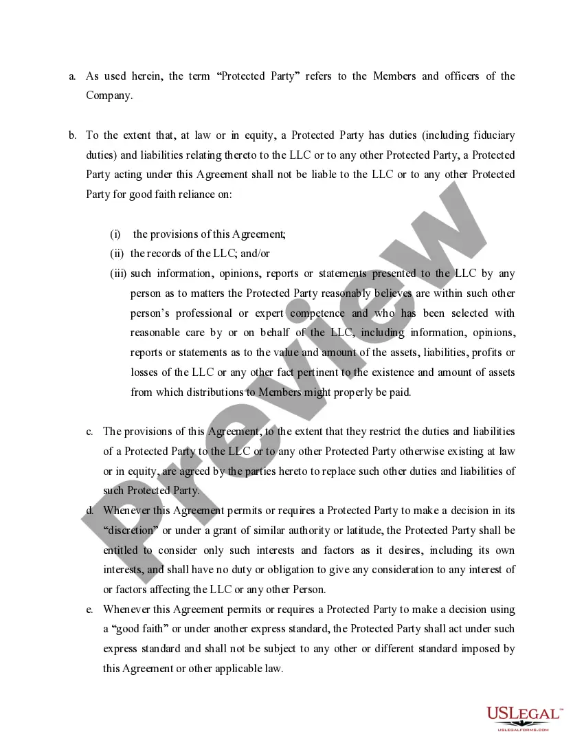 Get Limited Liability Company LLC Operating Agreement Preview Limited Liability Company LLC Operating Agreement