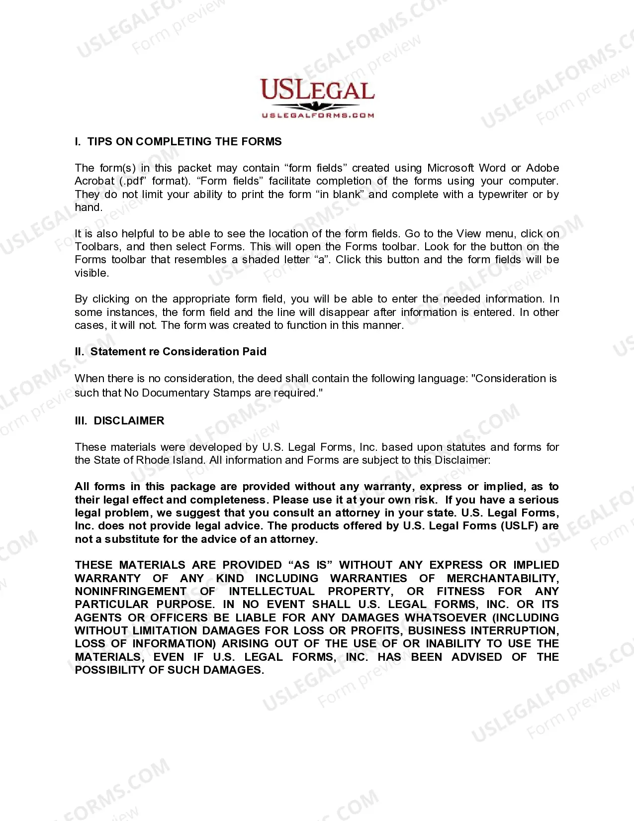 Preview Grant Deed from Individual to Individual
