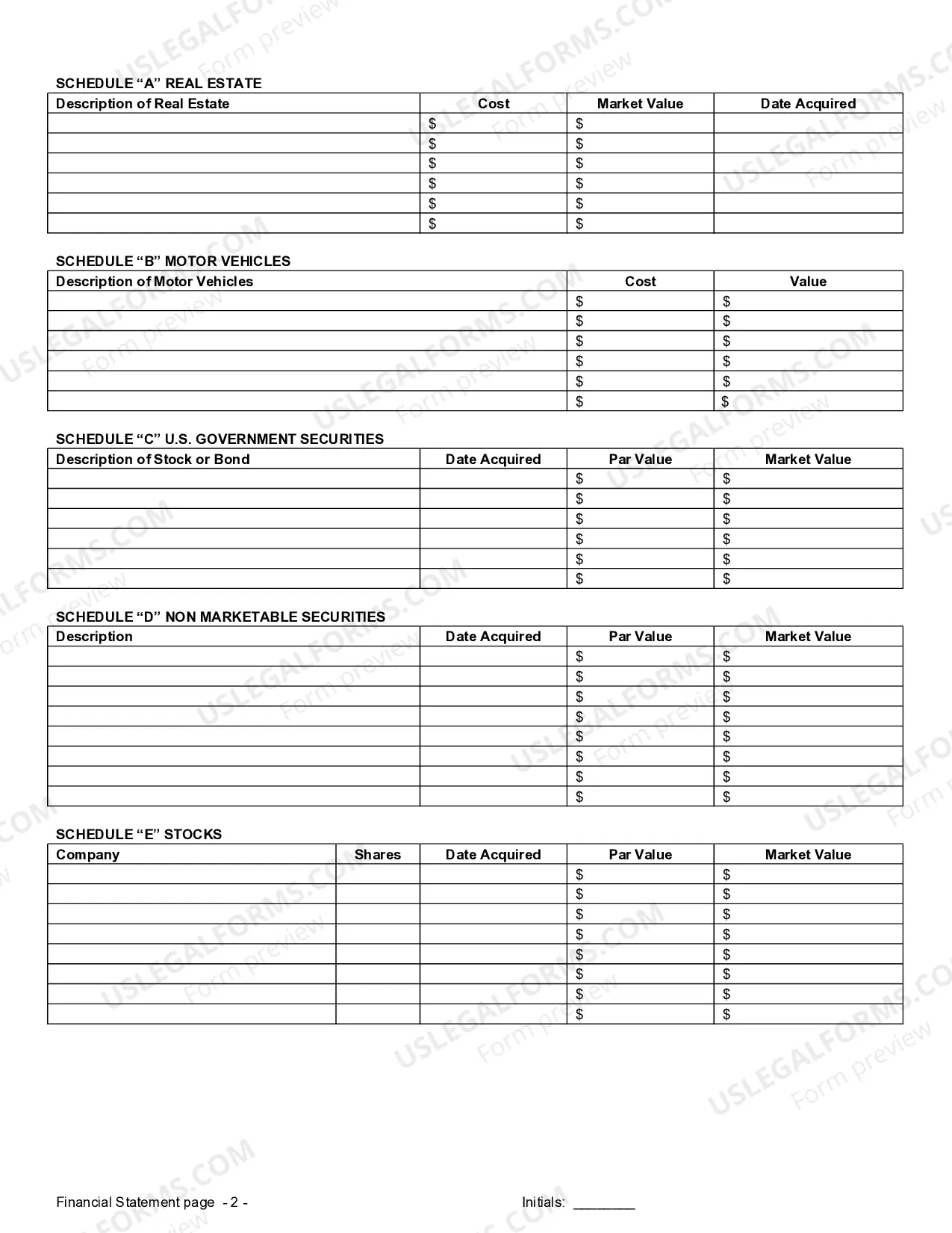 Preview Non-Marital Cohabitation Living Together Agreement
