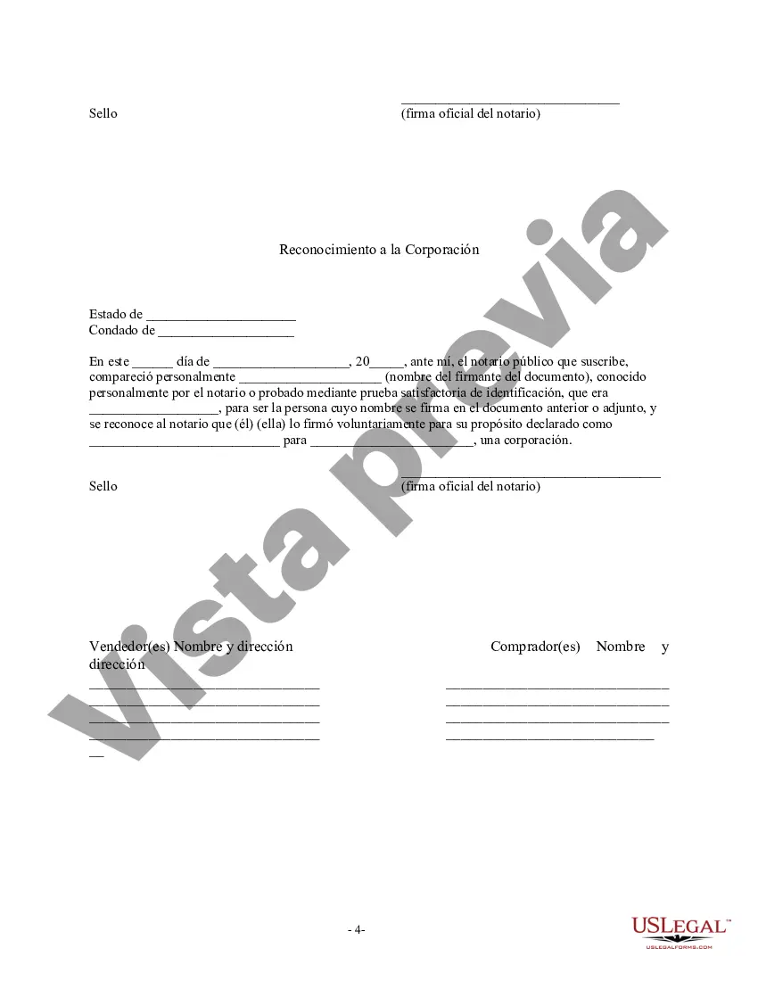 Preview Factura de venta en relación con la venta del negocio por parte del vendedor individual o corporativo