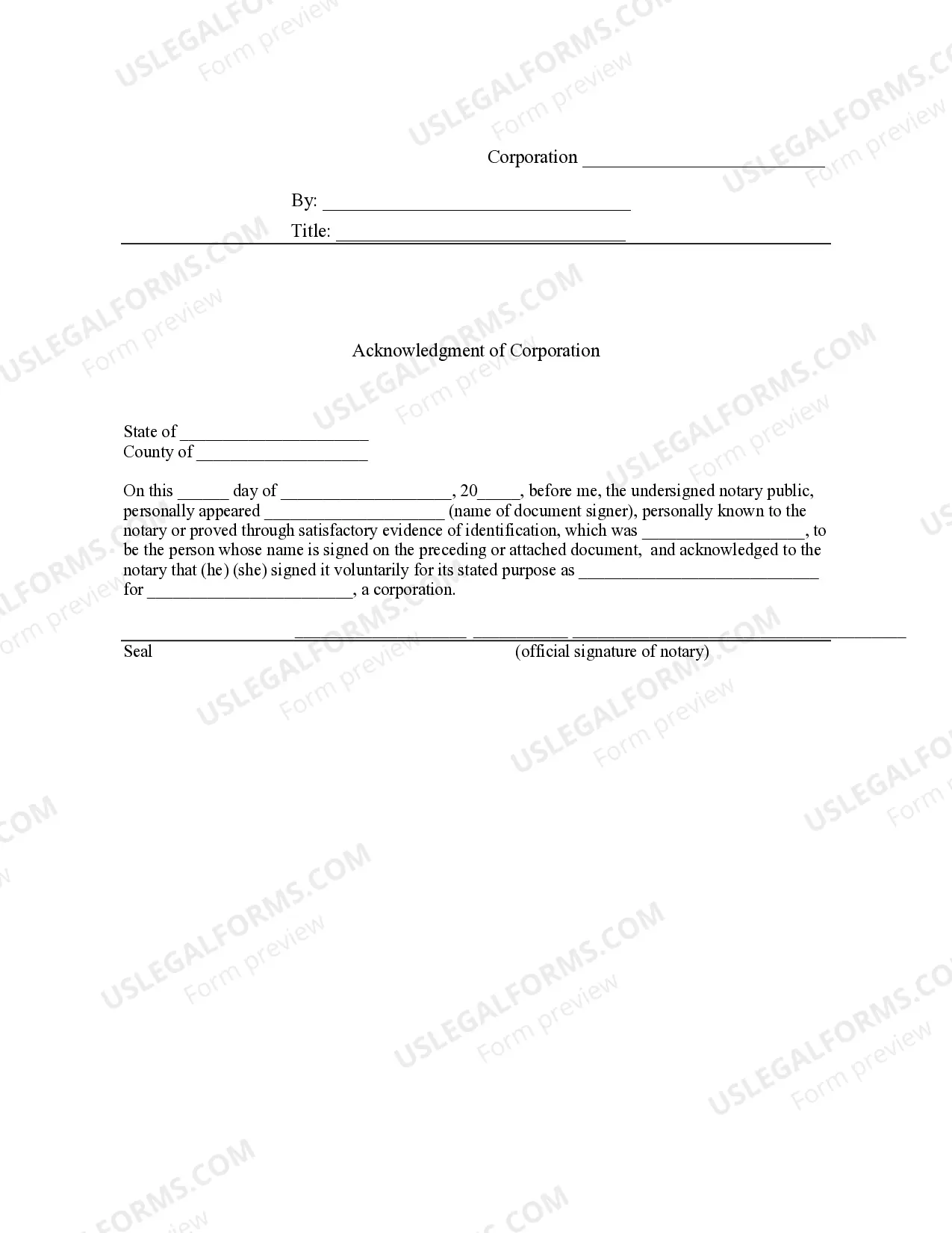 Preview Bill of Sale with Warranty for Corporate Seller