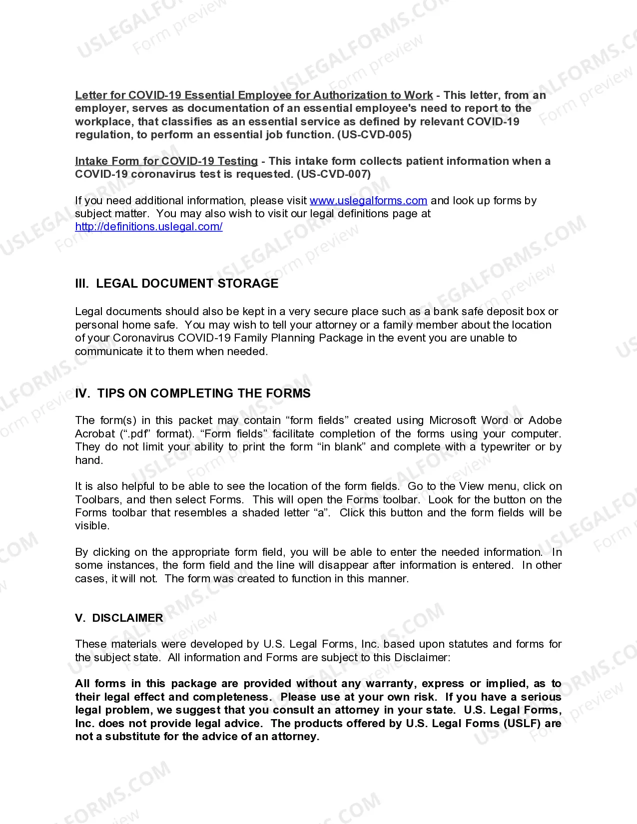 Preview Rhode Island Coronavirus COVID-19 Family Planning Package