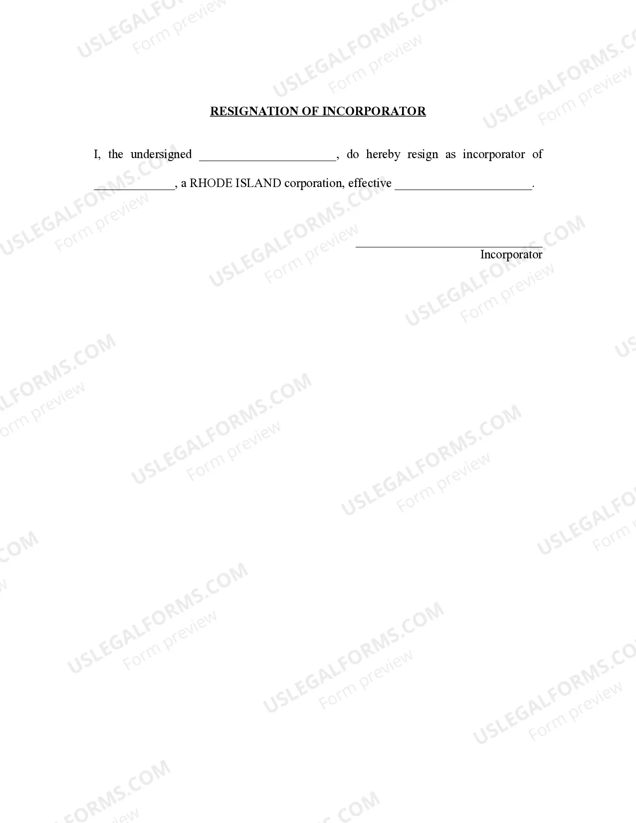 Preview Minutes for Organizational Meeting