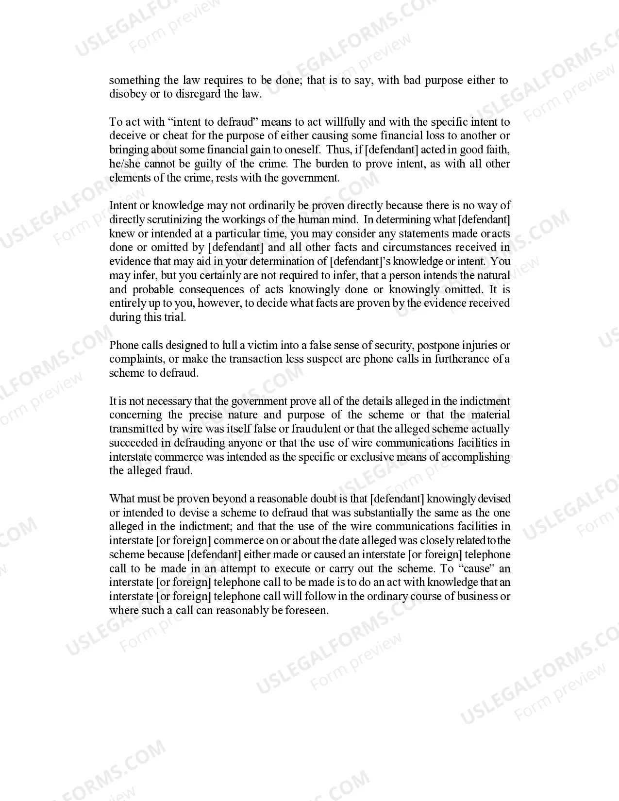 Preview Wire Fraud, 18 U.S.C. Sec. 1343