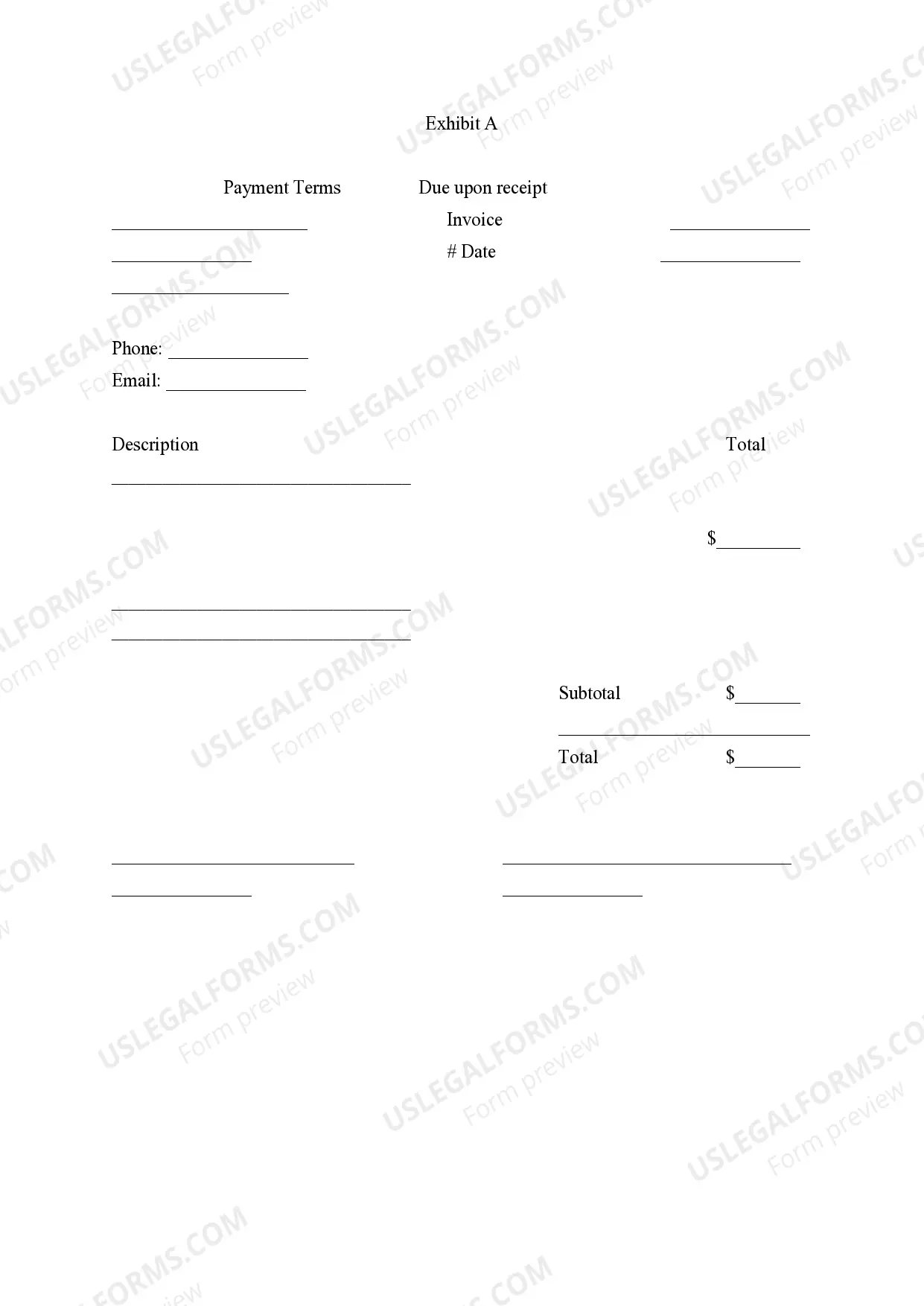 Preview Claim of Lien